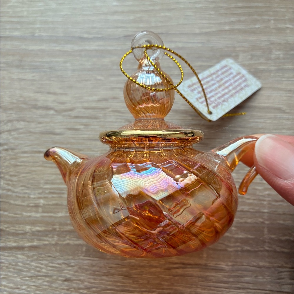 Egyptian Glass Ornament - Handmade Glass Decor 🌼✨🧡🌼✨🧡🌼